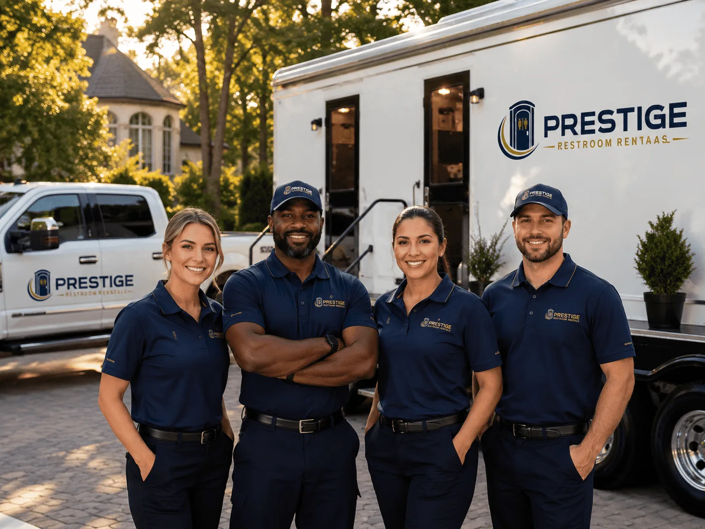 Trusted Luxury Portable Restrooms company in Clayton, OH